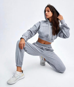 Gwen - Tracksuit Pants - Grey